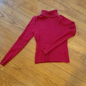 Red Turtleneck Sweater